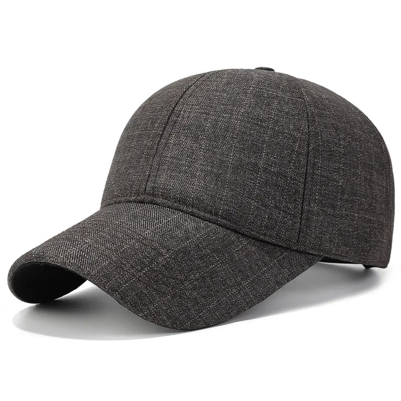 Klassische strukturierte Baseballkappe für Herren Skanto 1783927306