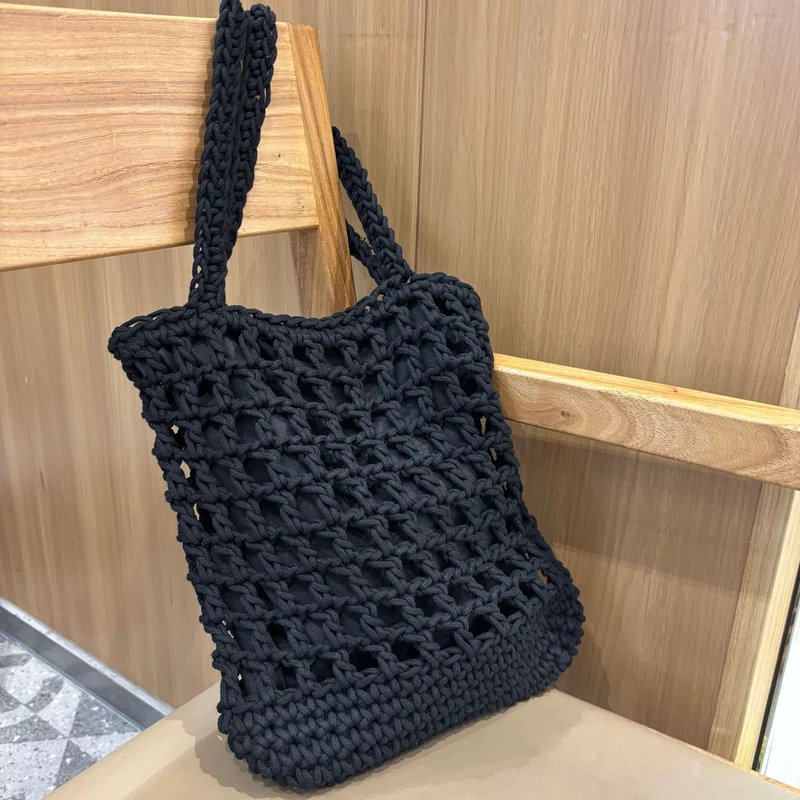 Handgeknüpfte Netztasche Skanto