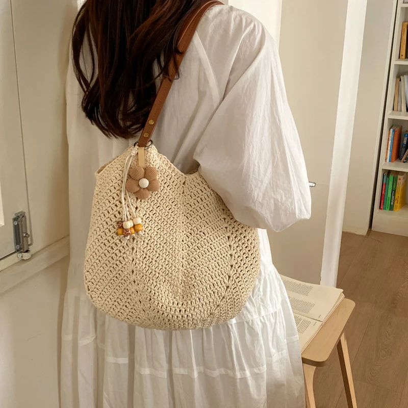 Handgemachte Strohtasche Skanto