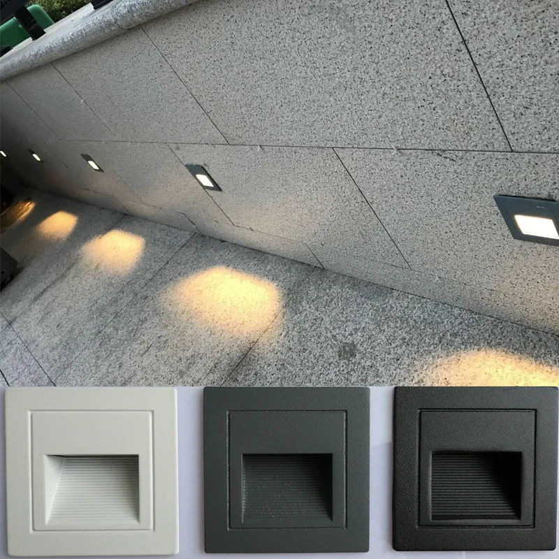 Wasserdichte LED-Treppenleuchte – Außenwandlampe für Treppen und Wege | Skanto