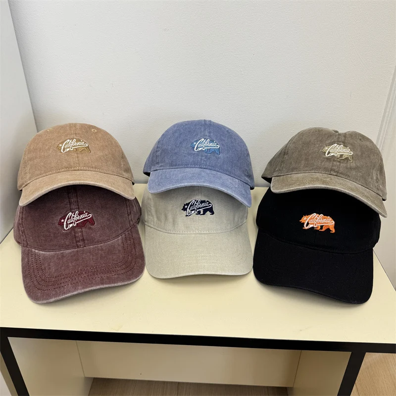 Damen Freizeit-Cap im Vintage-Stil mit Stickerei Skanto