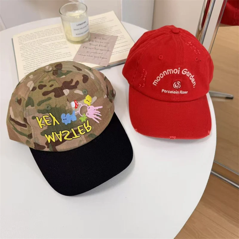 Vintage-inspirierte Distressed Baseballkappe für Herren Skanto