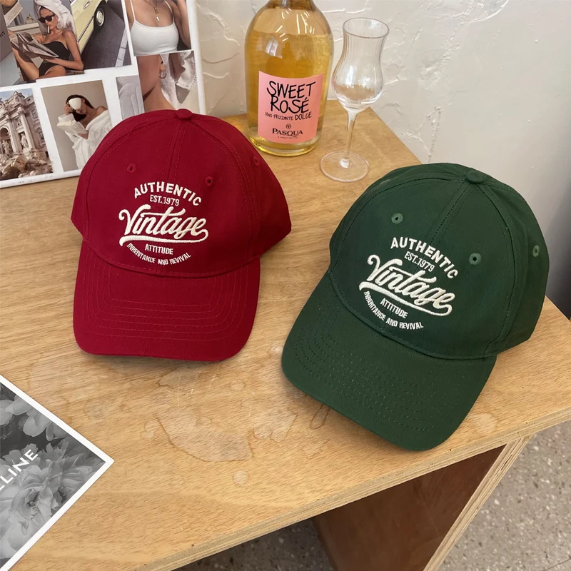 Vintage-inspirierte Baumwoll-Baseballkappe für Herren Skanto