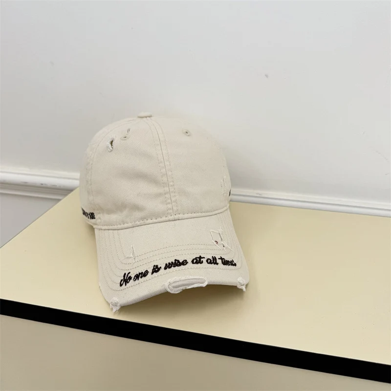 Vintage Distressed Baseballkappe für Herren Skanto