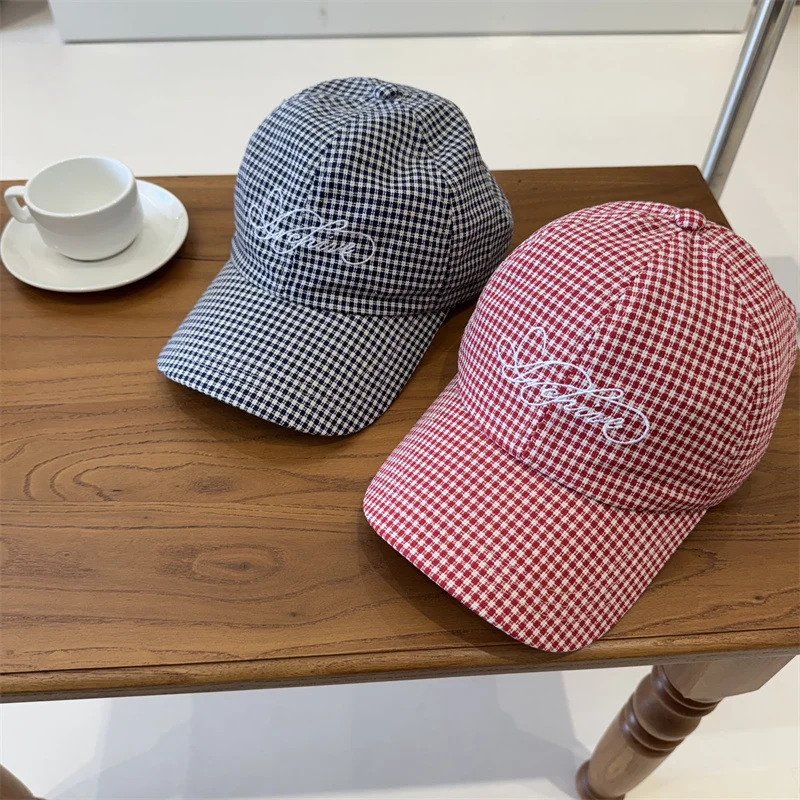 Damen Baseballkappe mit Vichy-Karo Skanto