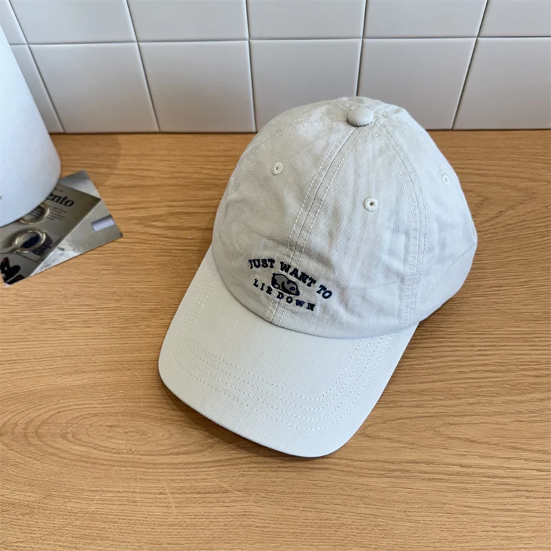 Damen Lässige verstellbare Baseballkappe mit Stickerei Skanto