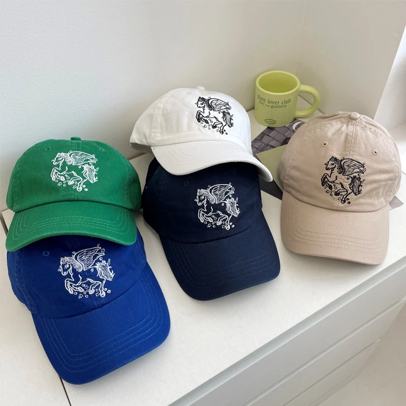 Bestickte Pegasus-Baseballkappe Skanto