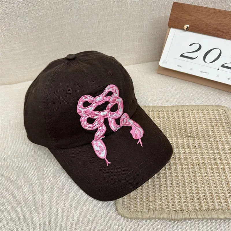 Bestickte Grafik-Baseballkappe für Damen Skanto