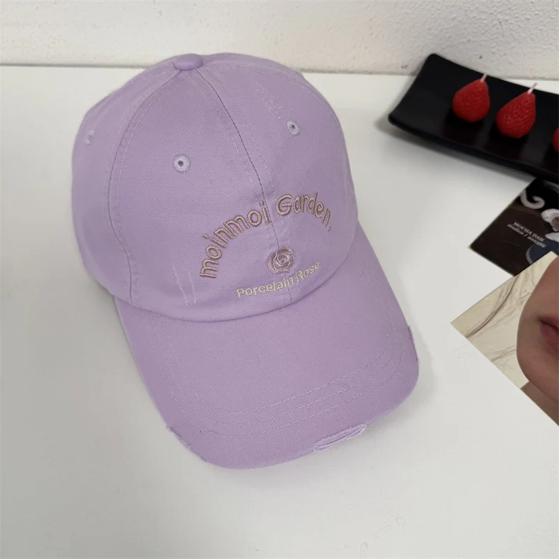 Bestickter Freizeit-Sonnenschutzhut für Damen Skanto