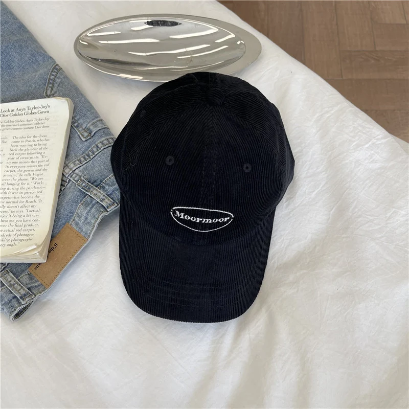 Damen lässige Cord-Baseballkappe Skanto