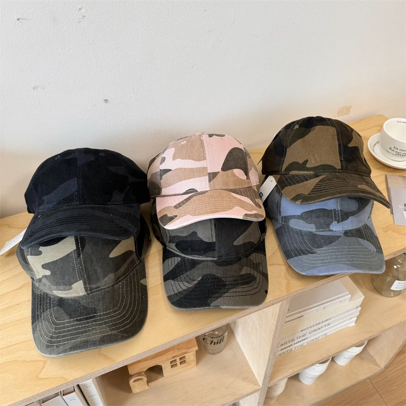 Damen verstellbare Camouflage-Baseballkappe Skanto