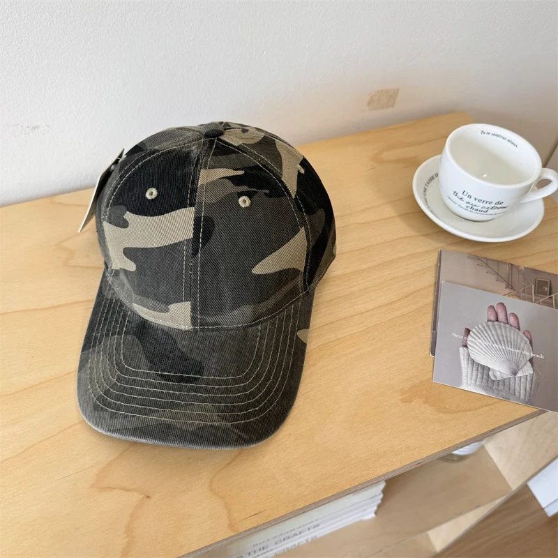 Damen verstellbare Camouflage-Baseballkappe Skanto