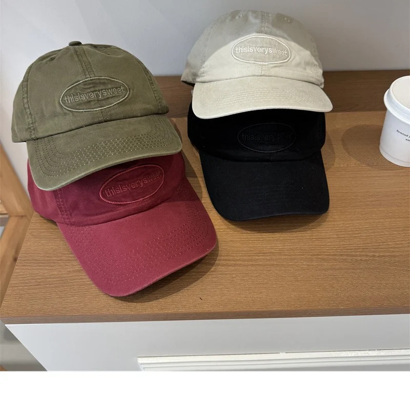 Lässige Used-Look Baseballkappe aus Baumwolle für Herren Skanto