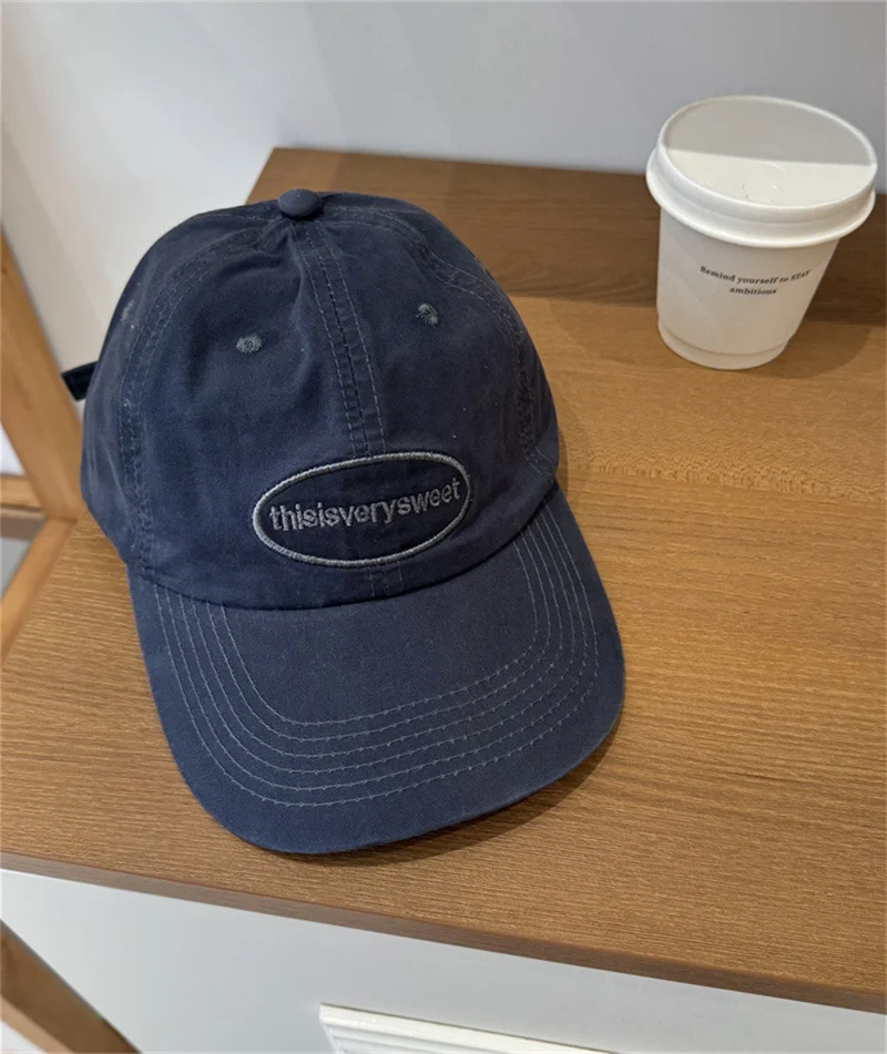 Lässige Used-Look Baseballkappe aus Baumwolle für Herren Skanto