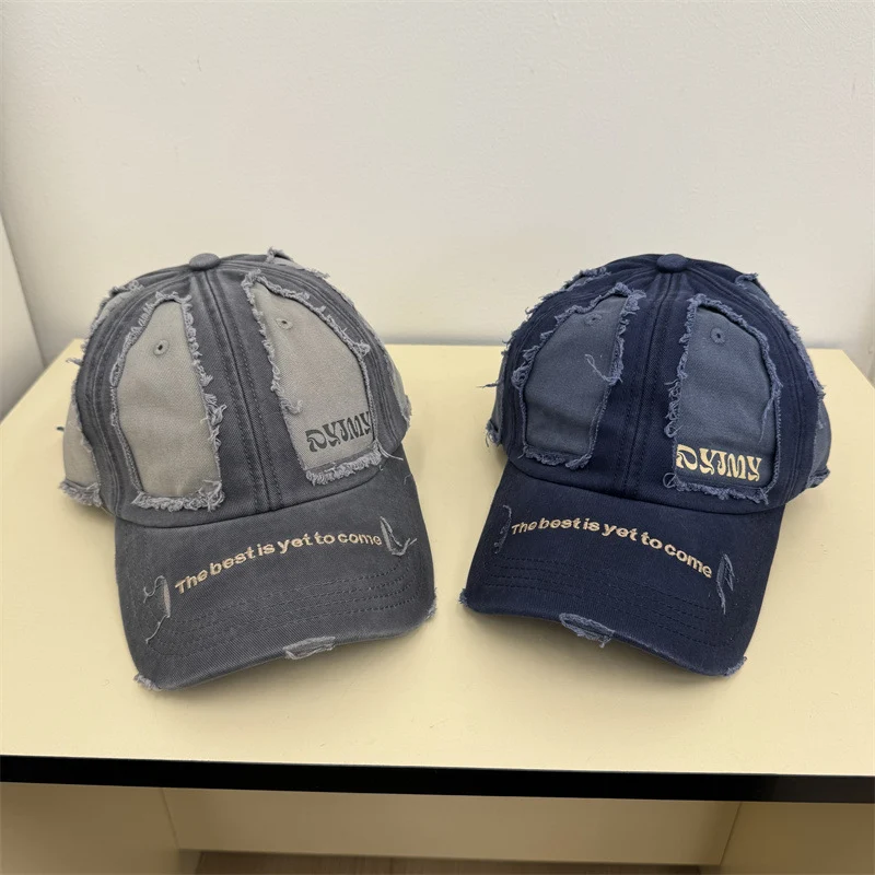 Herren Baseballkappe mit Vintage-Used-Grafik Skanto