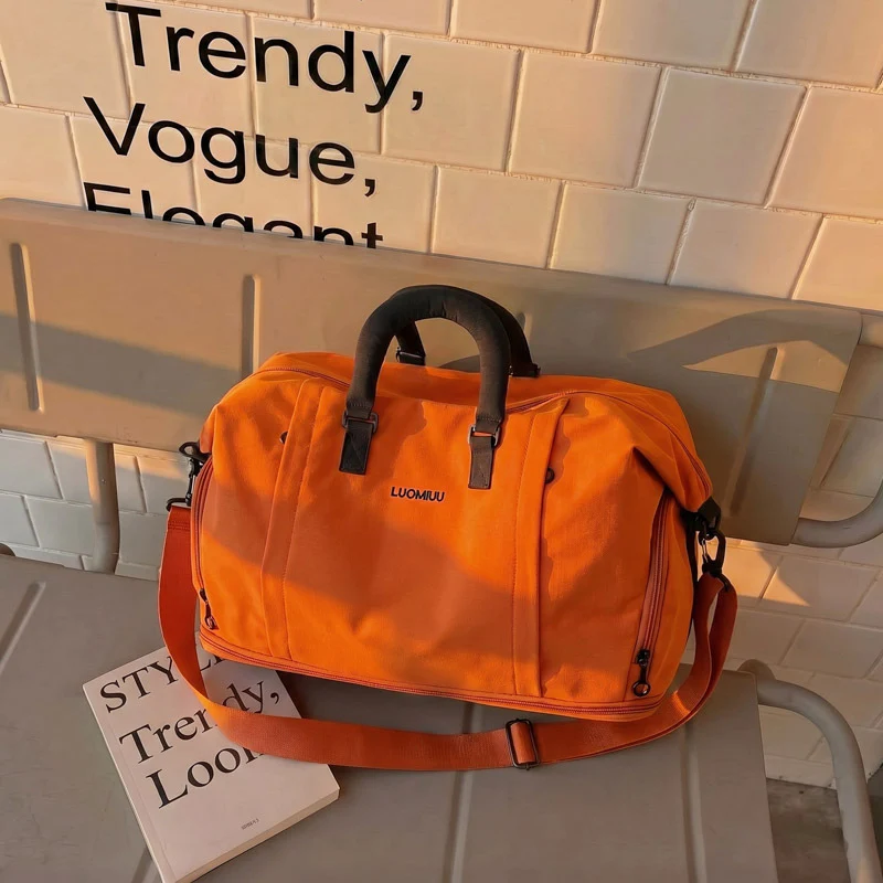 Damen Praktische Reisetasche mit stabilen Griffen Skanto