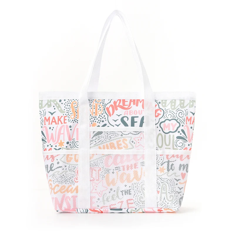Geräumige Strandtasche mit atmungsaktivem Mesh-Design Skanto