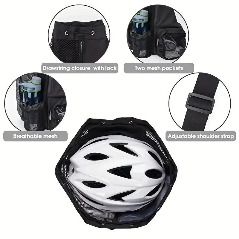 Atmungsaktiver Sportrucksack mit mehreren Netzfächern Skanto