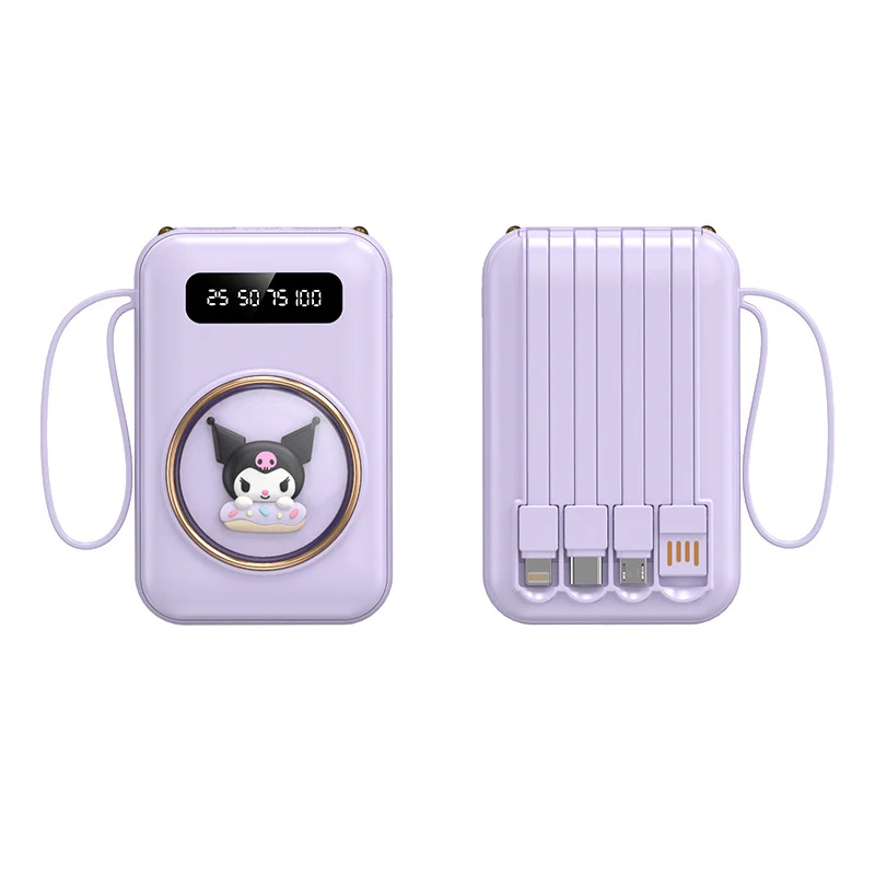 Tragbare Powerbank mit integriertem LED-Display von Skanto