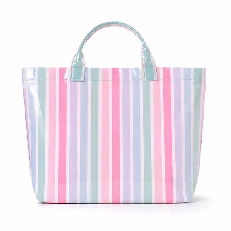 Strandtasche mit buntem Karomuster und wasserabweisender Beschichtung Skanto