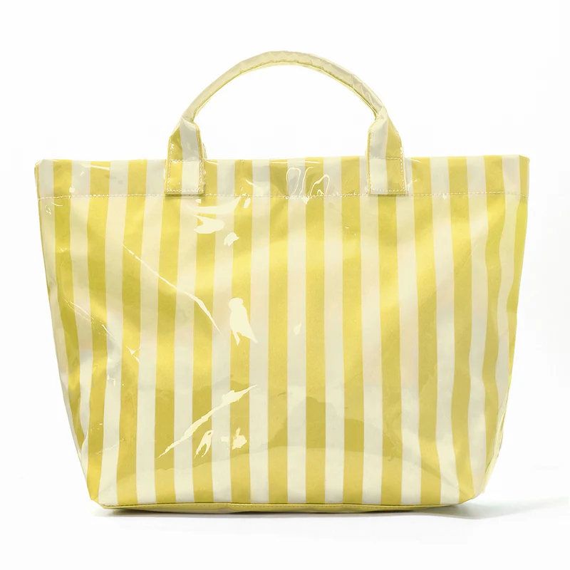 Strandtasche mit buntem Karomuster und wasserabweisender Beschichtung Skanto