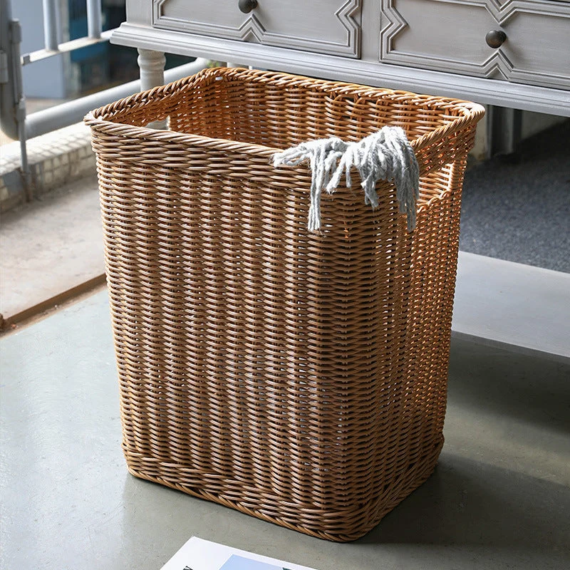 Premium handgeflochtener Rattan-Aufbewahrungskorb Skanto