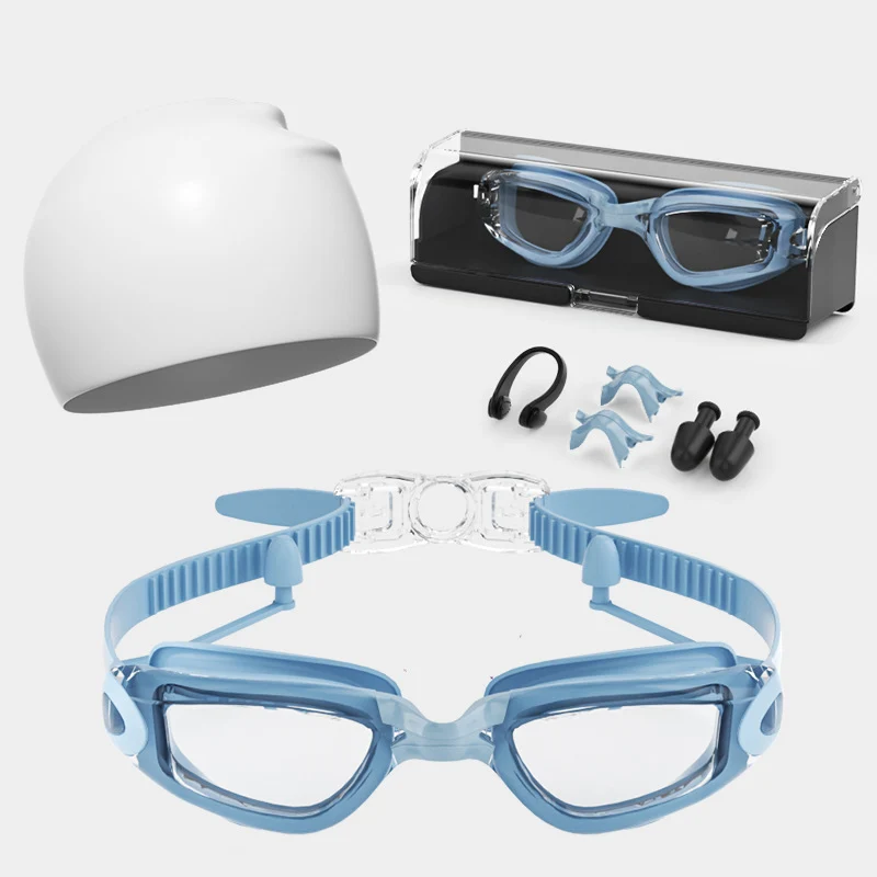 Hochleistungs-Schwimmbrillen-Set Skanto