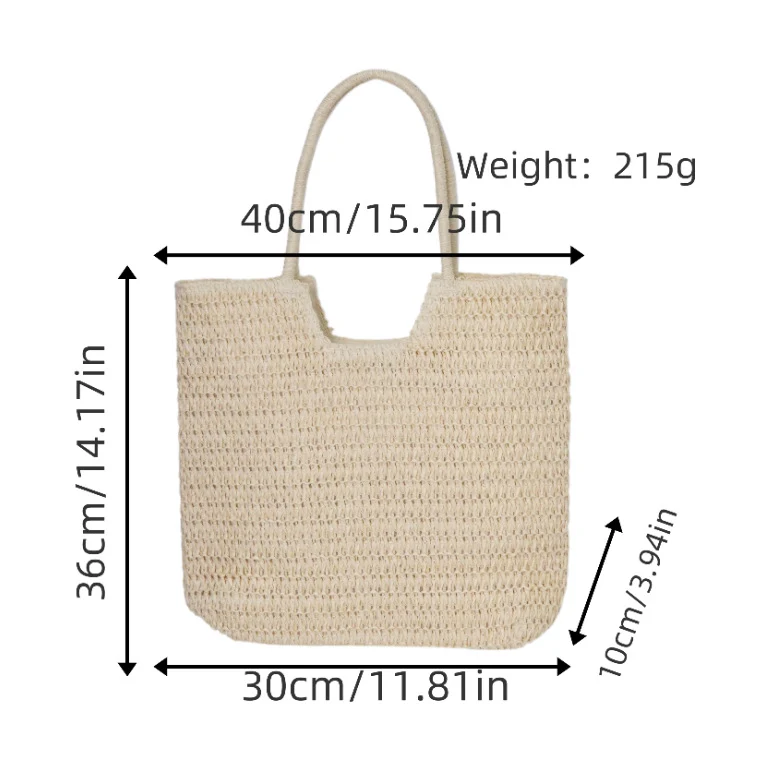 Handgewebte Tragetasche Skanto