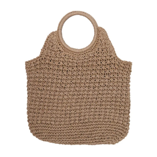 Handgewebte Einkaufs- und Strandtasche Skanto
