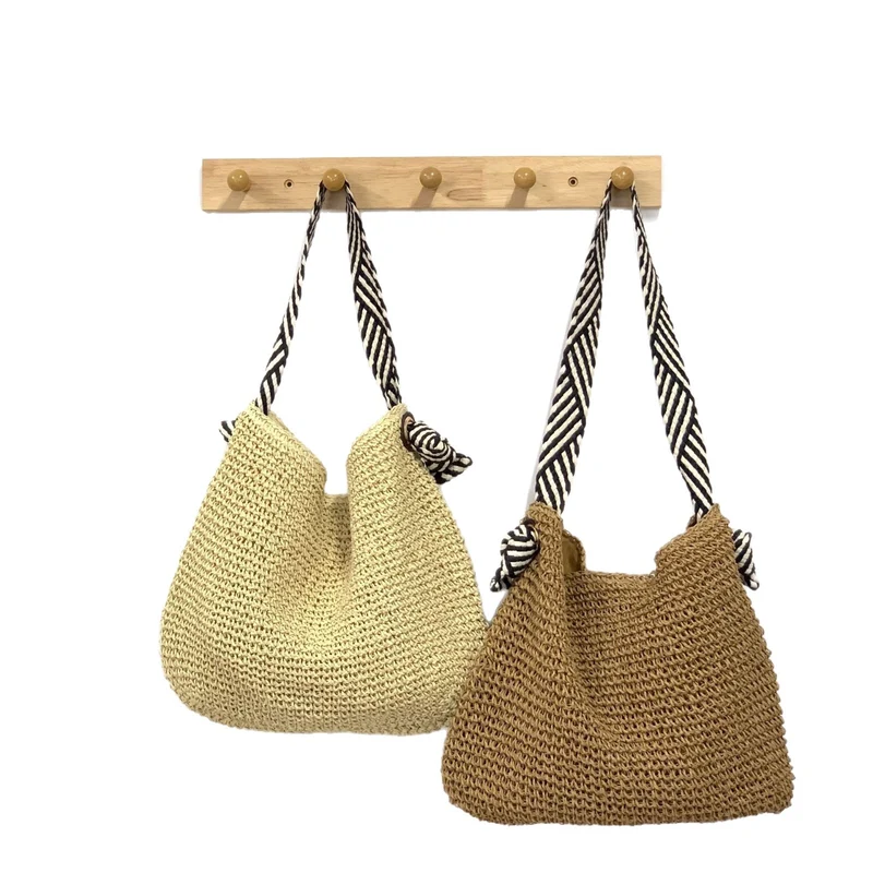 Handgemachte Schultertasche mit einzigartigem Flechtmuster Skanto