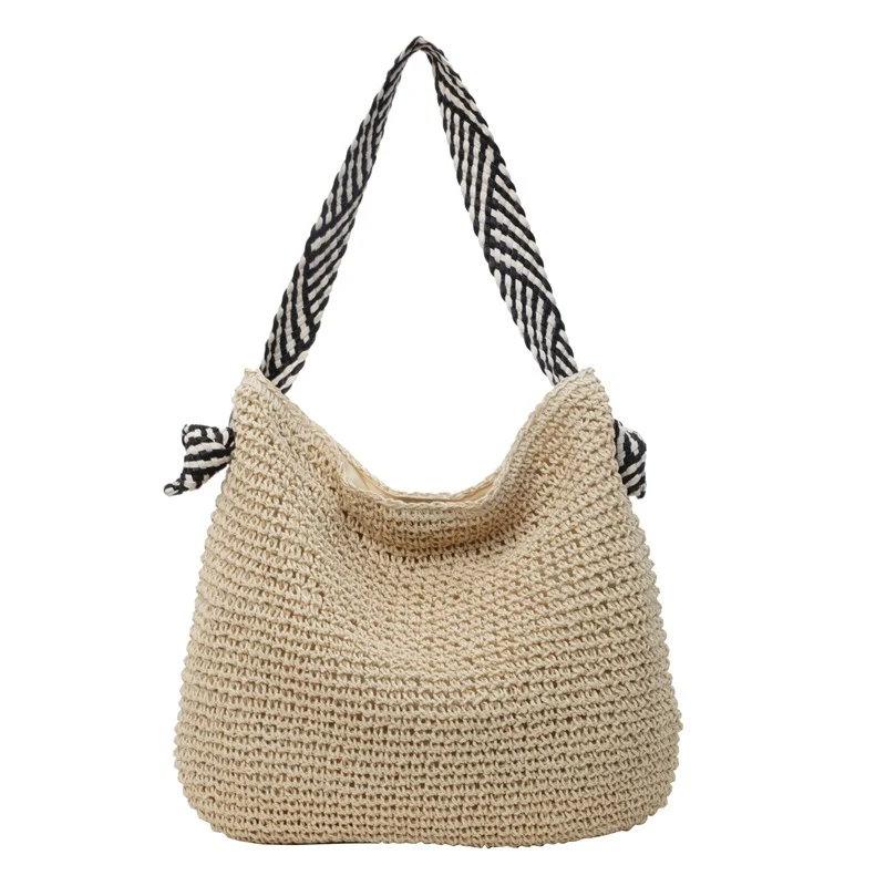 Handgemachte Schultertasche mit einzigartigem Flechtmuster Skanto