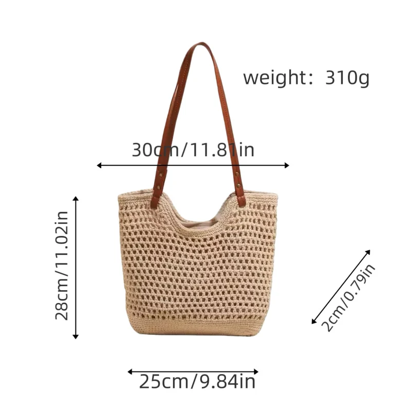 Handgemachte Schultertasche aus Naturmaterialien Skanto
