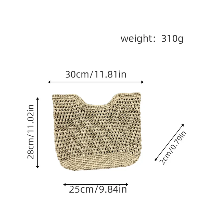 Handgemachte Schultertasche aus Naturmaterialien Skanto