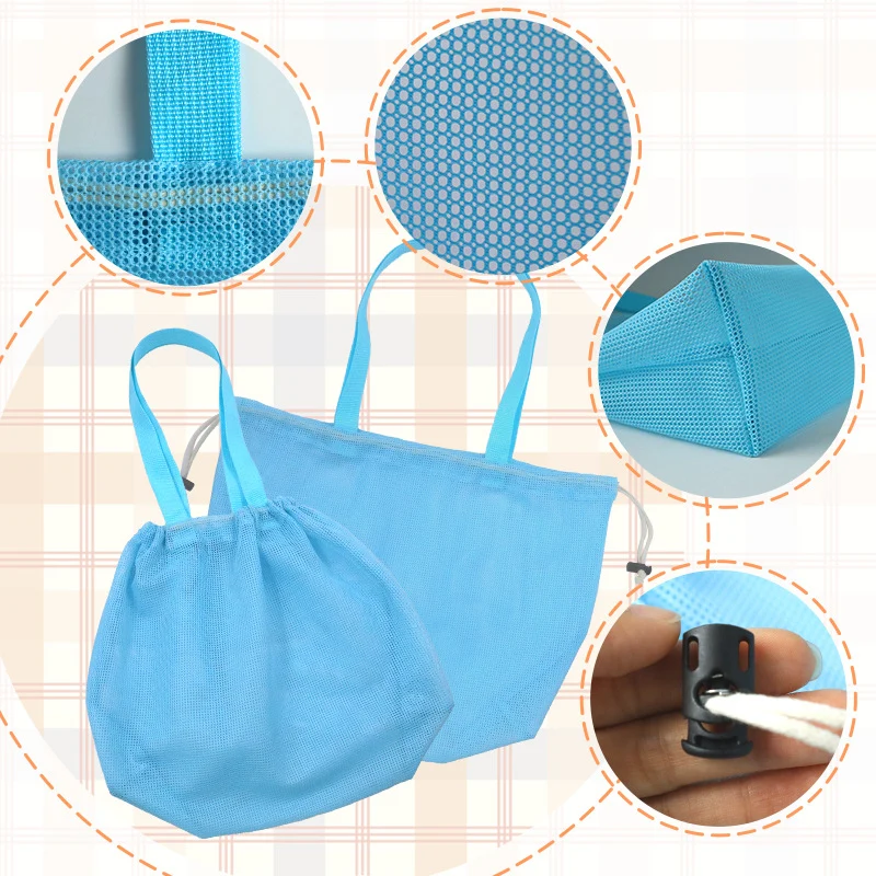 Atmungsaktive Netztasche mit Kordelzug Skanto