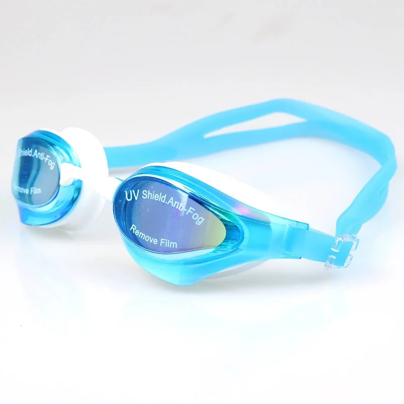 Sportliche Schwimmbrille mit verstellbarem Kopfband und Anti-Beschlag-Technologie Skanto