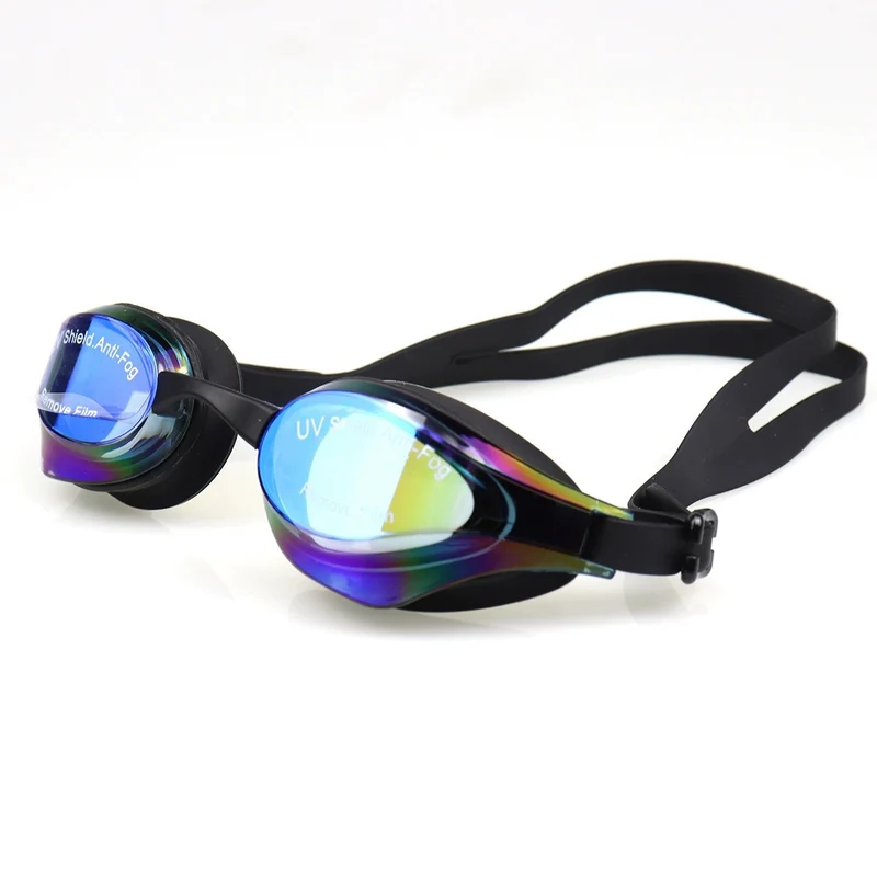Sportliche Schwimmbrille mit verstellbarem Kopfband und Anti-Beschlag-Technologie Skanto
