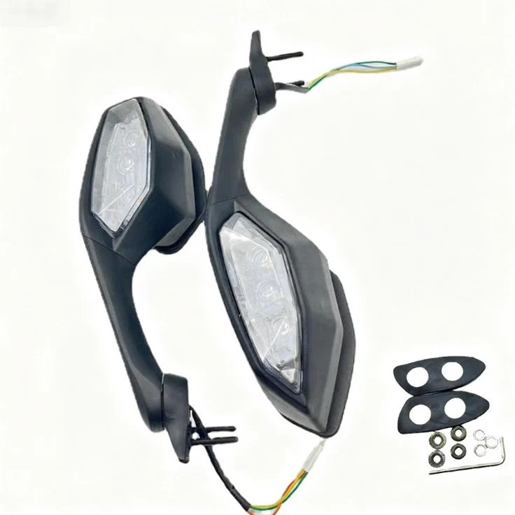 Verstellbare LED-Motorrad-Seitenspiegel Skanto
