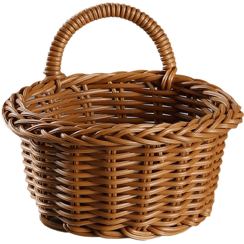 Handgefertigter Rattan-Obstkorb Skanto