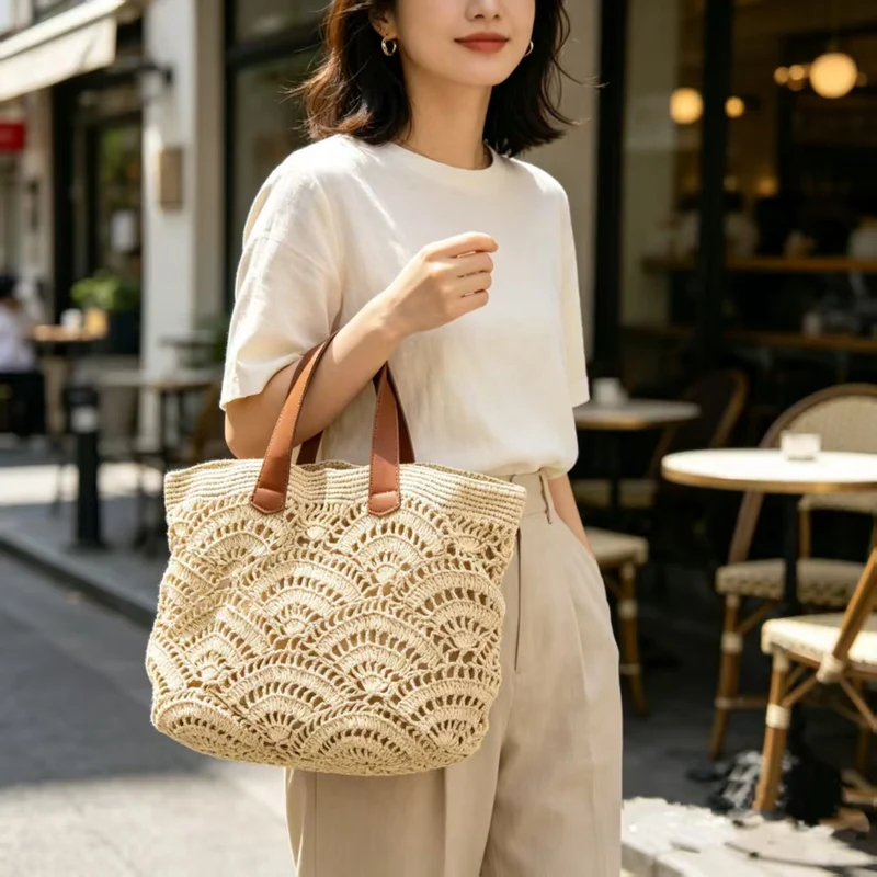 Handgemachte Netztasche Skanto