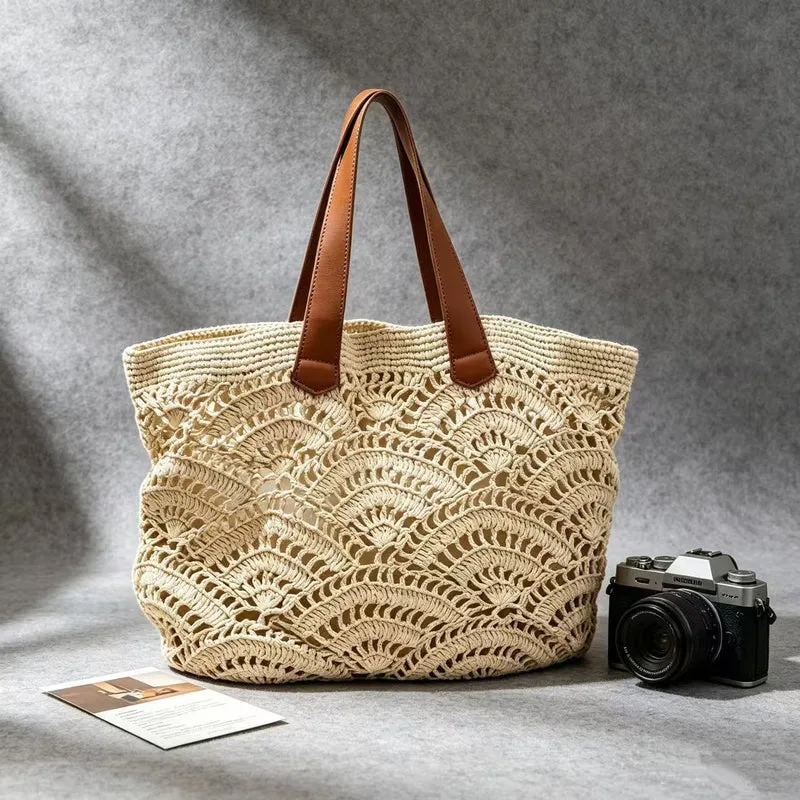 Handgemachte Netztasche Skanto