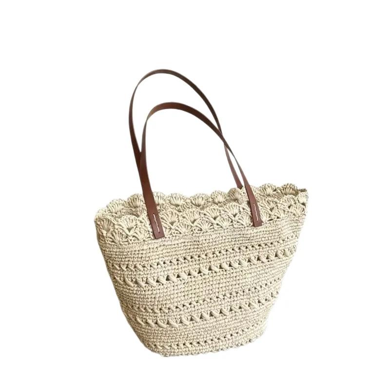Handgemachte Makramee Strandtasche Skanto