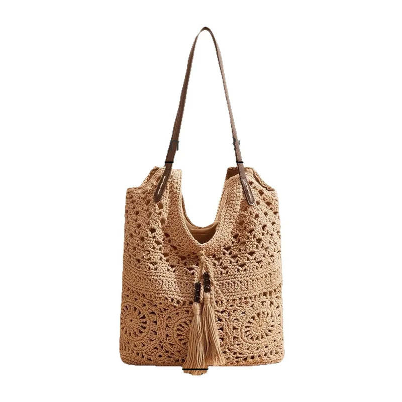 Handgemachte Makramee Strandtasche Skanto