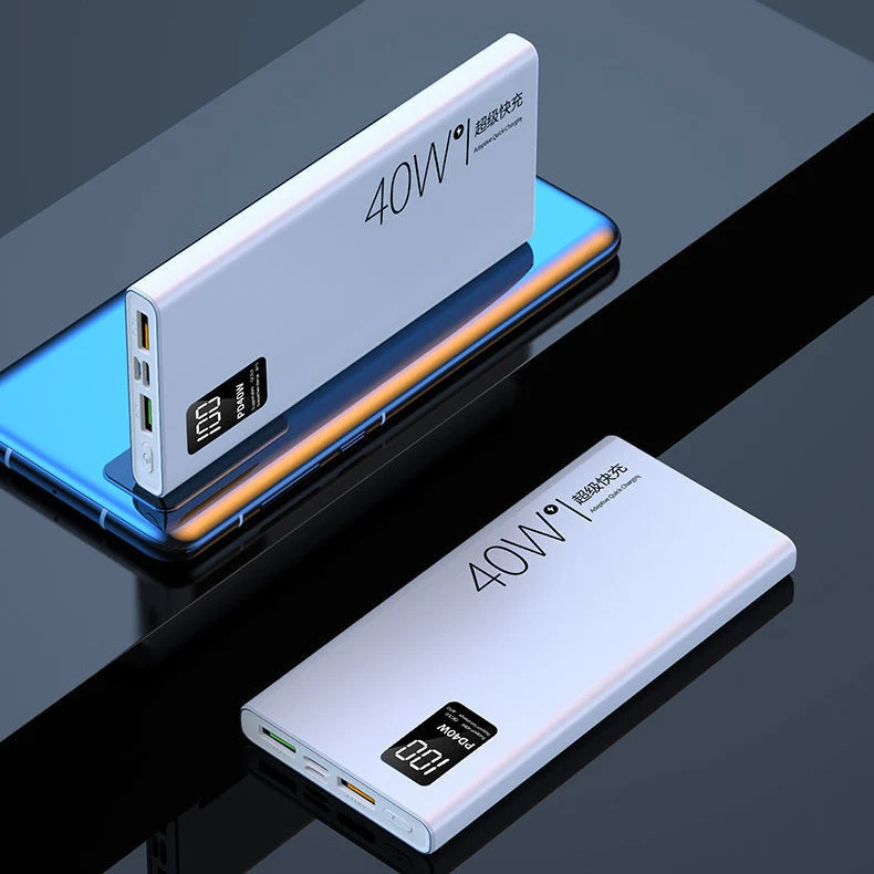 Powerbank mit intelligenter Leistungsmessung und Schnellladefunktion Skanto