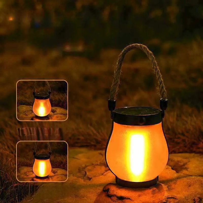 Unisex Solar-Flammenlaterne im modernen Feuer-Design Skanto