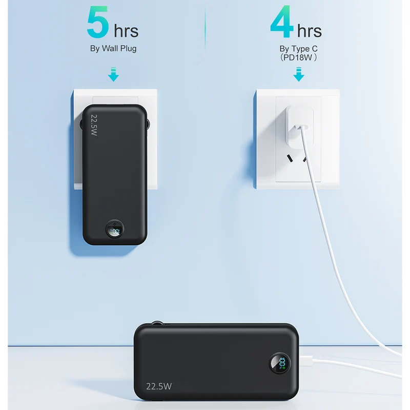 Powerbank mit Schnellladefunktion Skanto