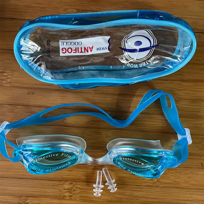Anti-Beschlag Schwimmbrille mit Schutzglas Skanto