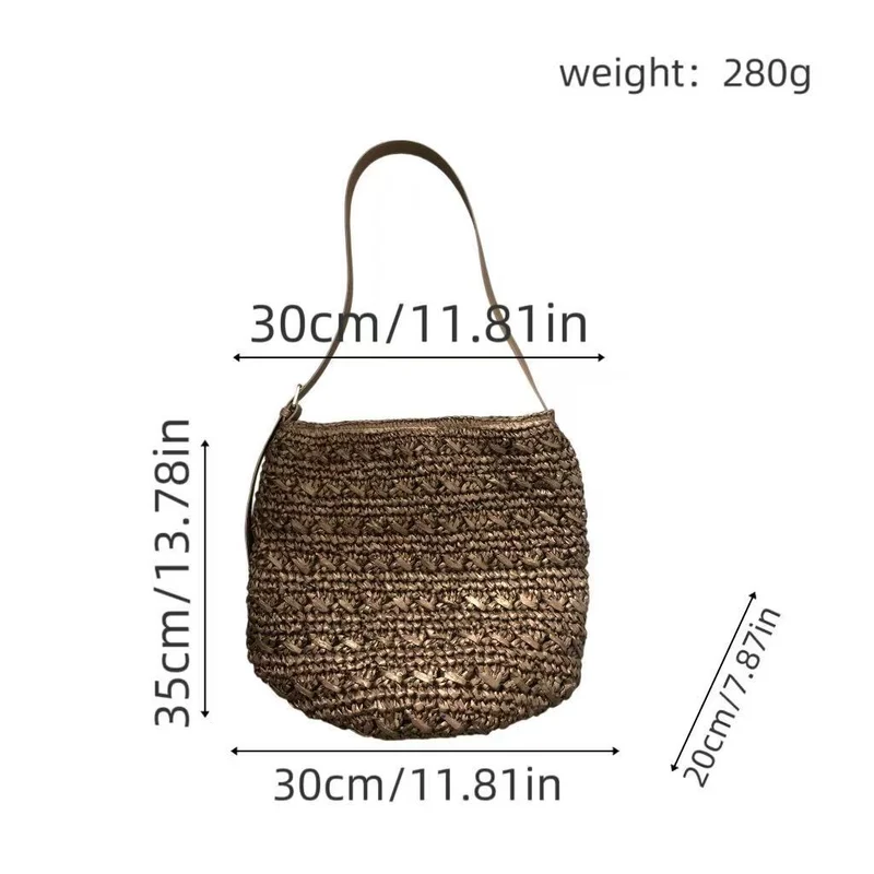 Handtasche mit modernem Flechtdesign Skanto