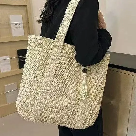 Handtasche im modernen Makramee-Stil Skanto