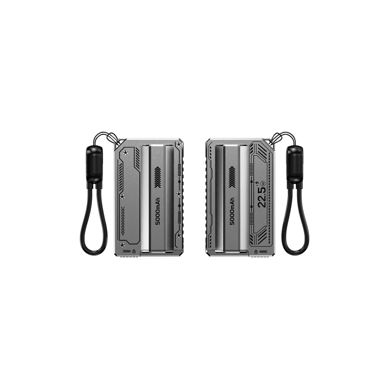 Kompakte Powerbank mit LED-Anzeige und Schnellladefunktion Skanto