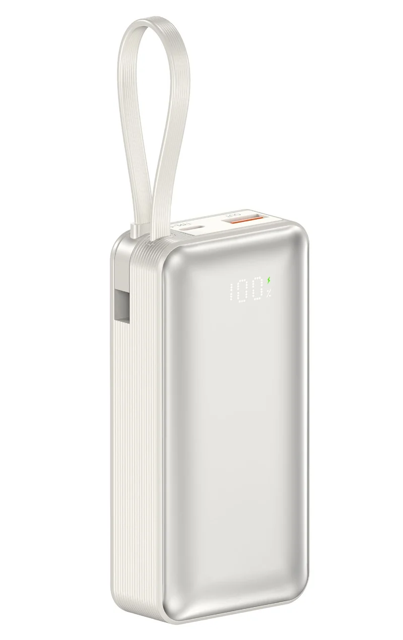 Hochleistungs-Powerbank mit digitaler Energieanzeige und Schnellladefunktion Skanto